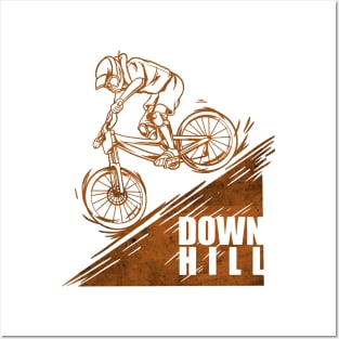 Mountain Bike BMX MTB Downhill Gift Idea Posters and Art